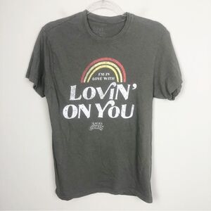 LUKE COMBS | Official Merch I’m In Love With Lovin On You Tee Women’s Size Large